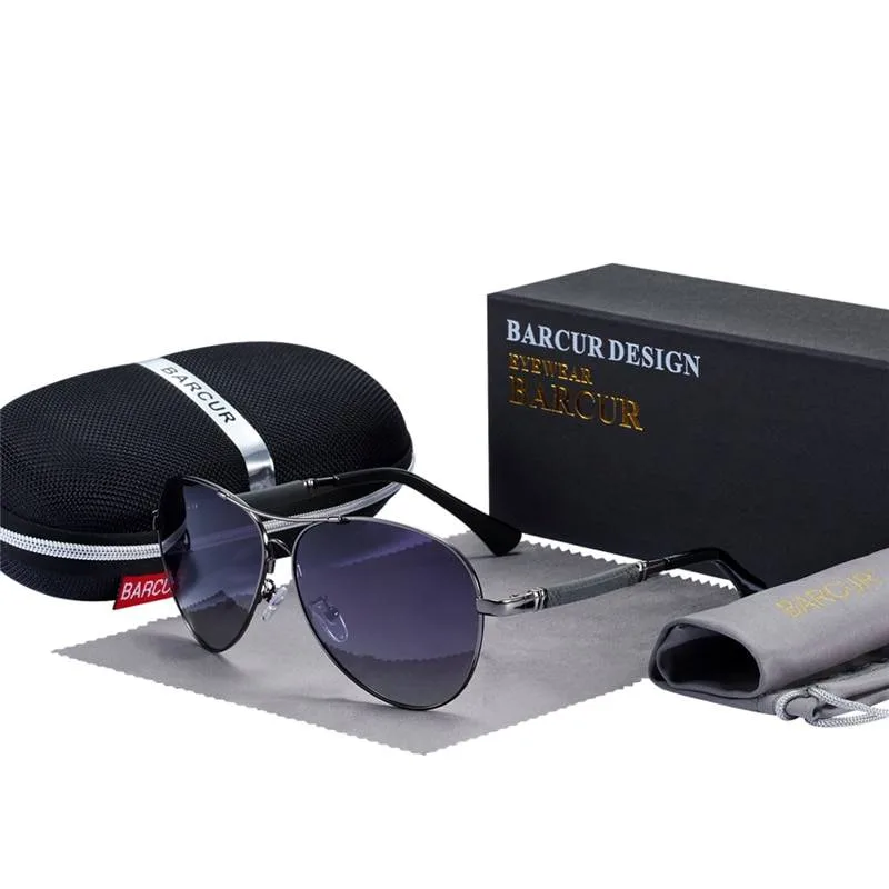 BARCUR Titanium polarized sunglasses
