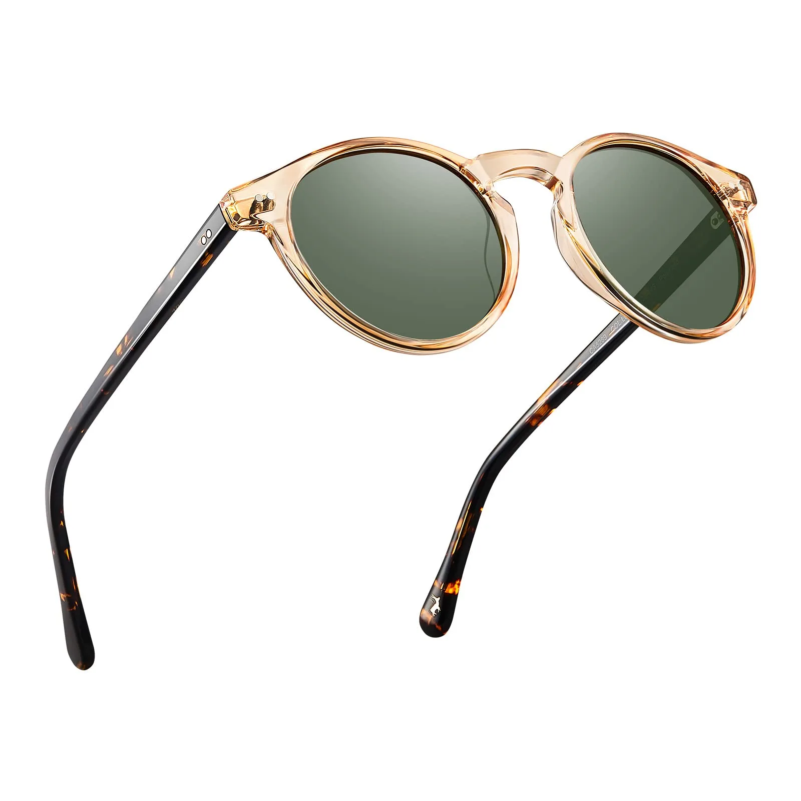 JM Retro round acetate sunglasses image 3