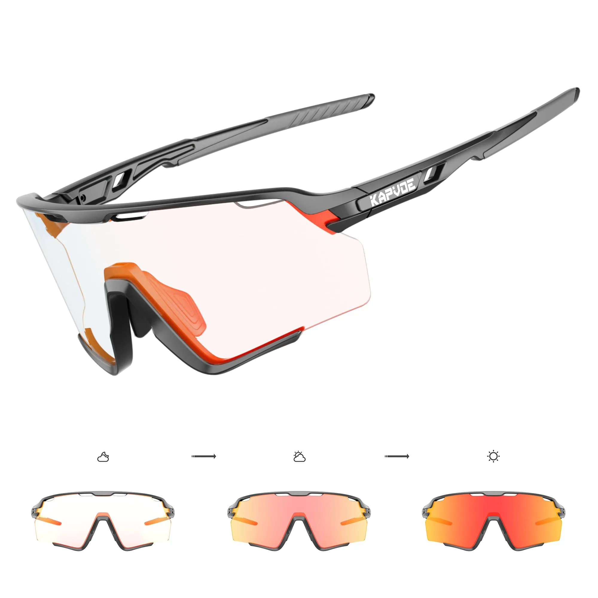 KAPVOE Cycling MTB sunglasses image 2