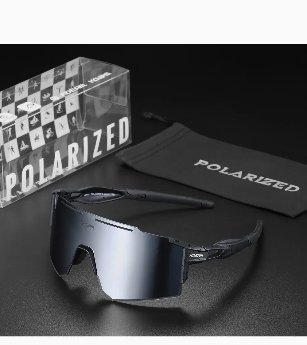 Kdeam Rectangular TR90 sunglasses
