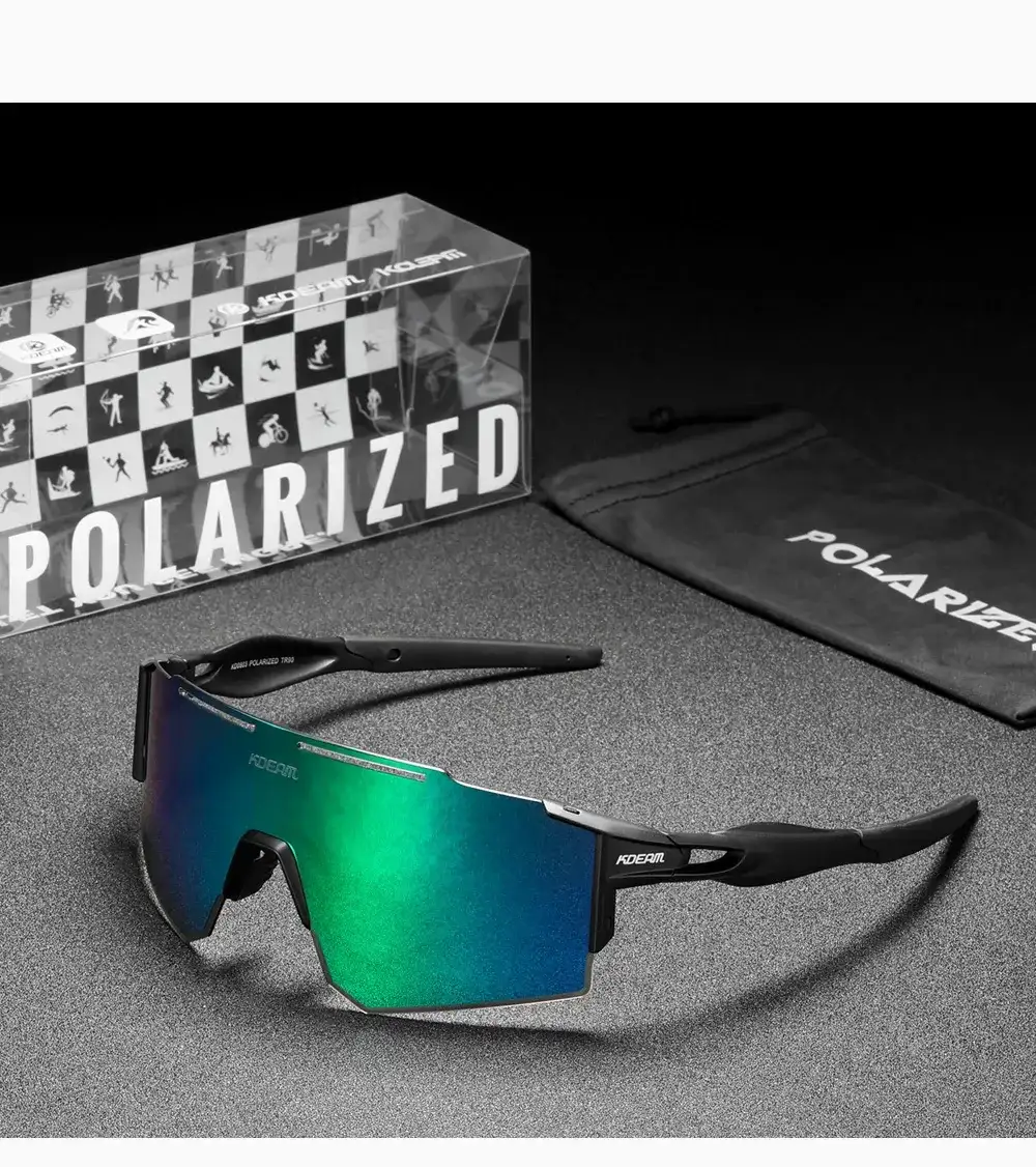 Kdeam Rectangular TR90 sunglasses image 3