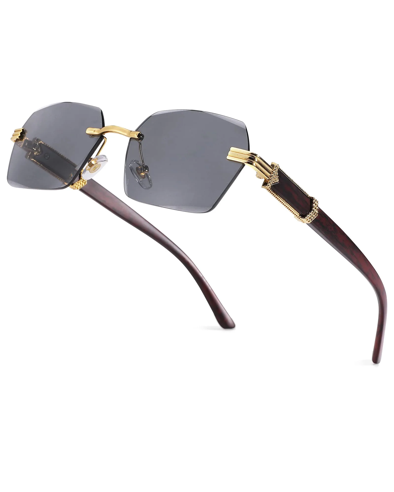 Pro Acme Rimless rectangle sunglasses image 2