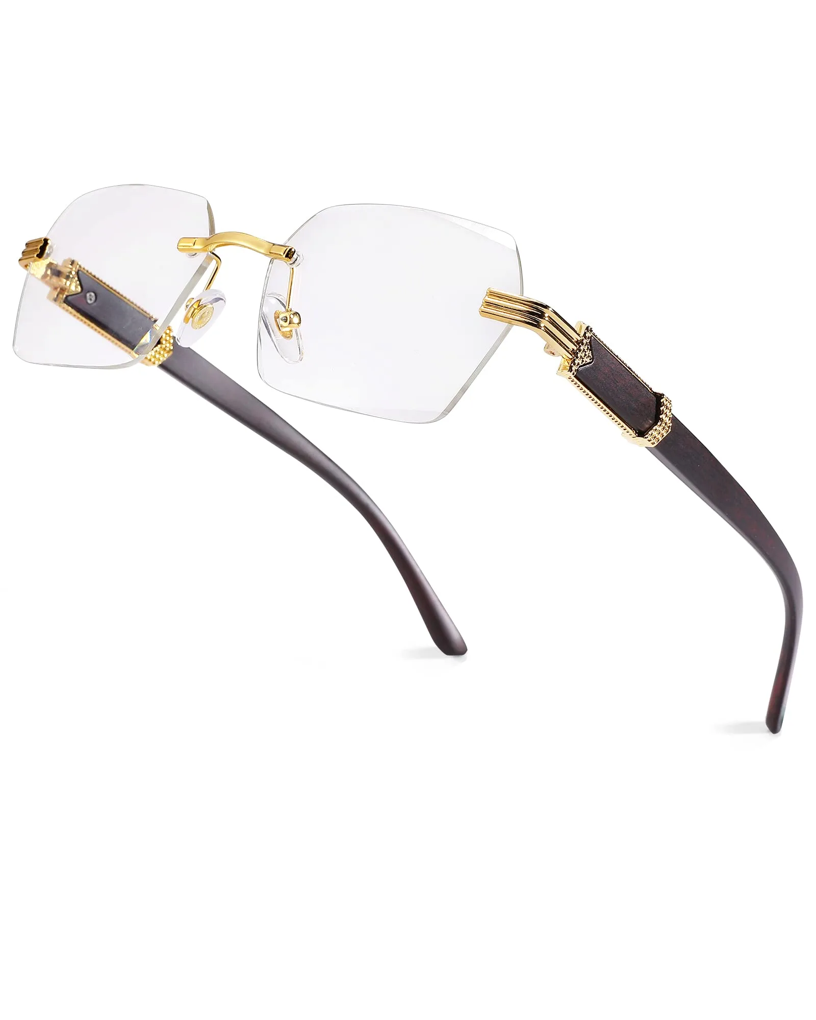 Pro Acme Rimless rectangle sunglasses image 3